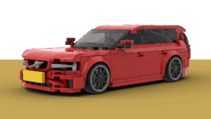 Volvo V60 T8 Polestar Red