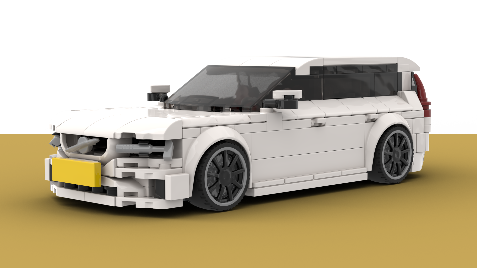 Volvo V60 T8 Polestar White